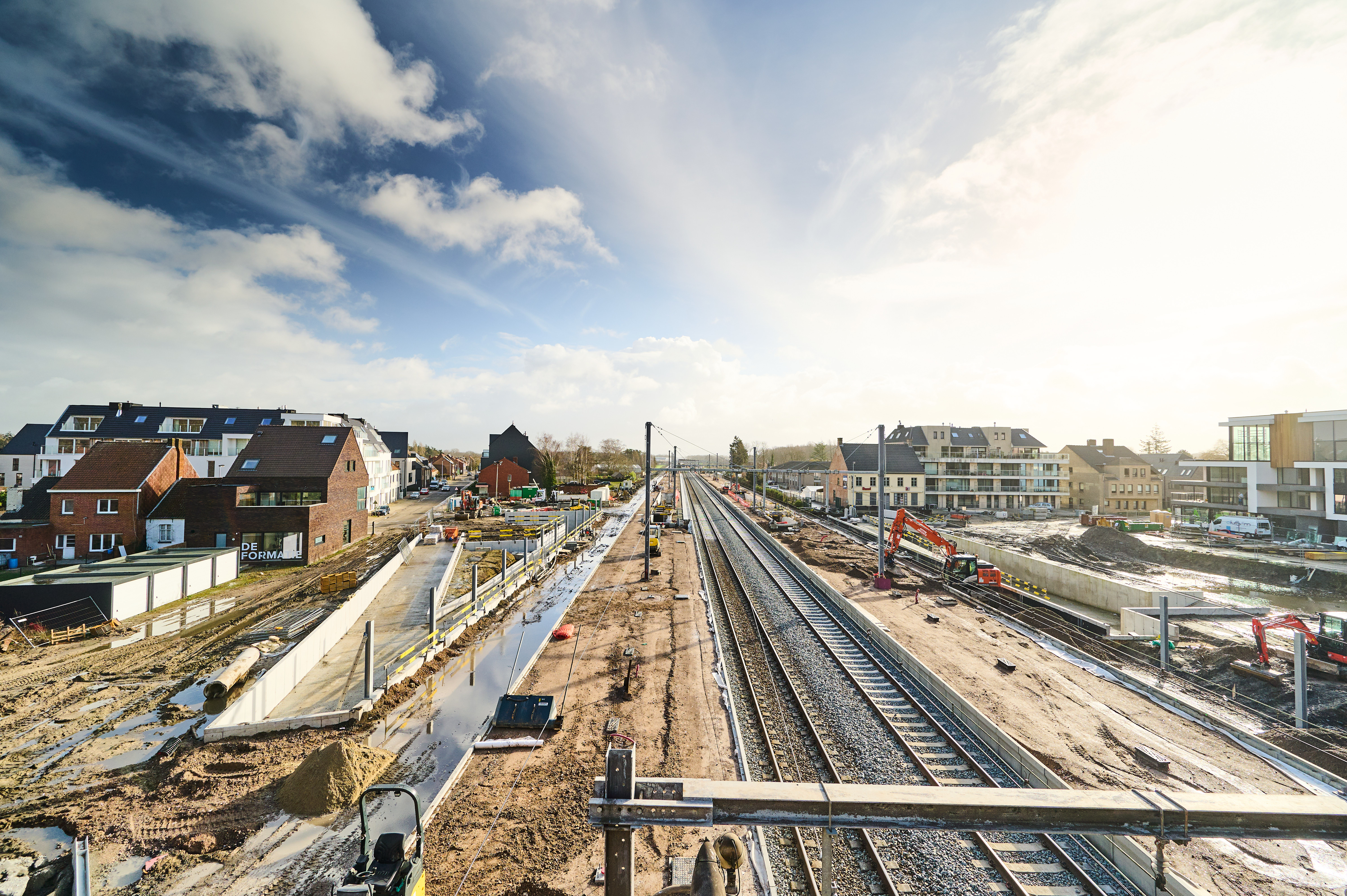 Derde en vierde spoor.