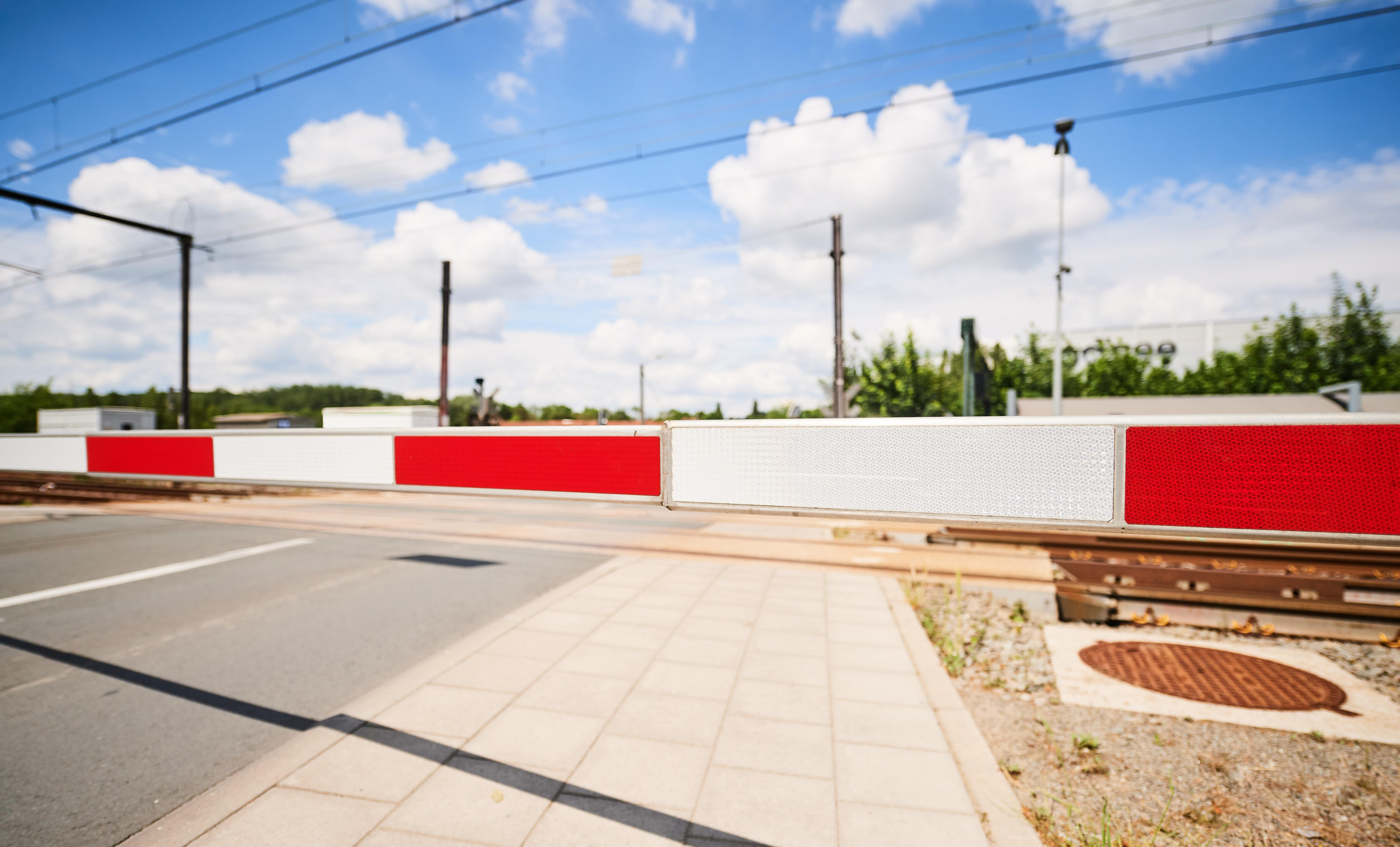 Illustratie - Overweg.