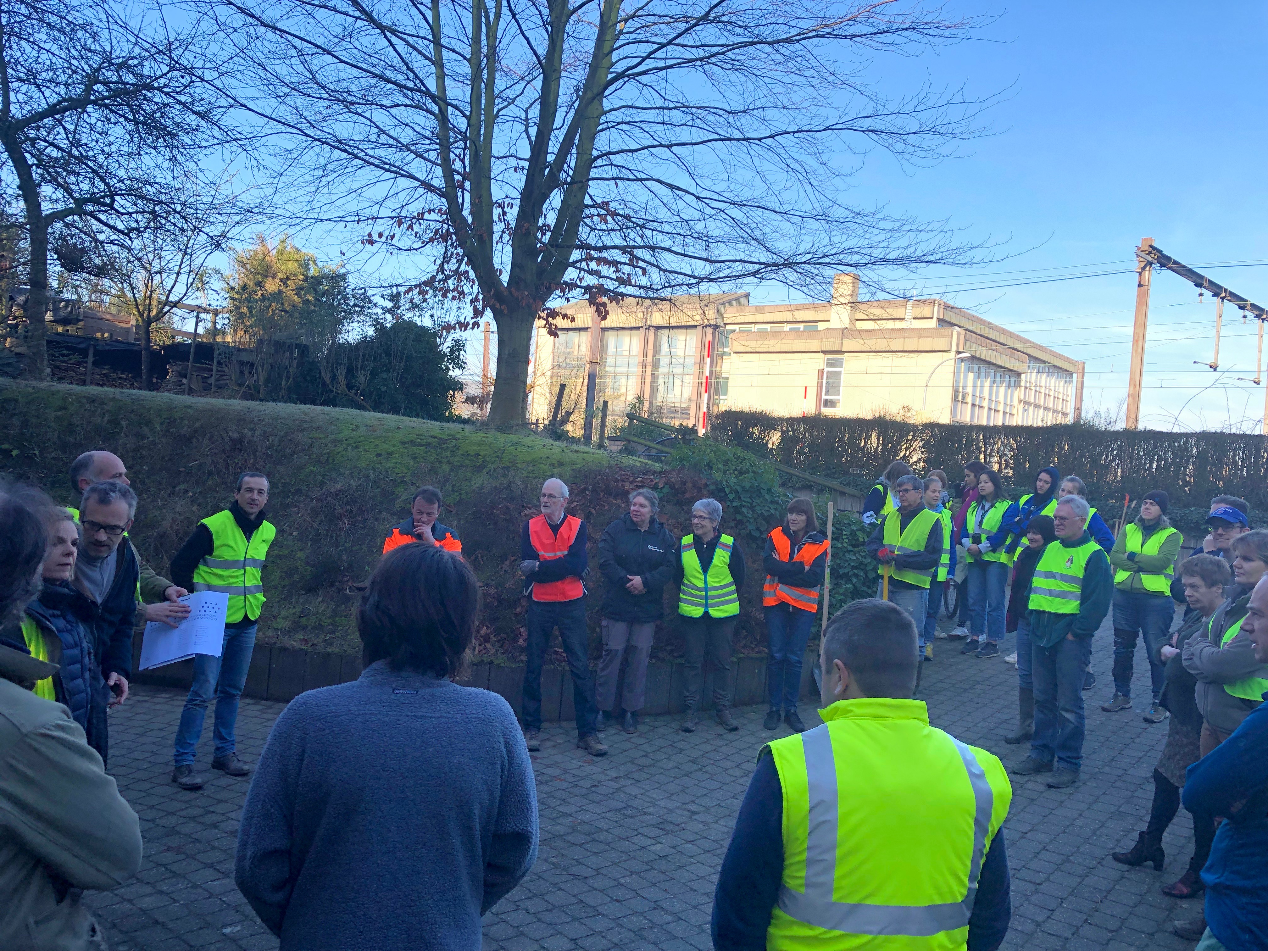 Briefing de sécurité.