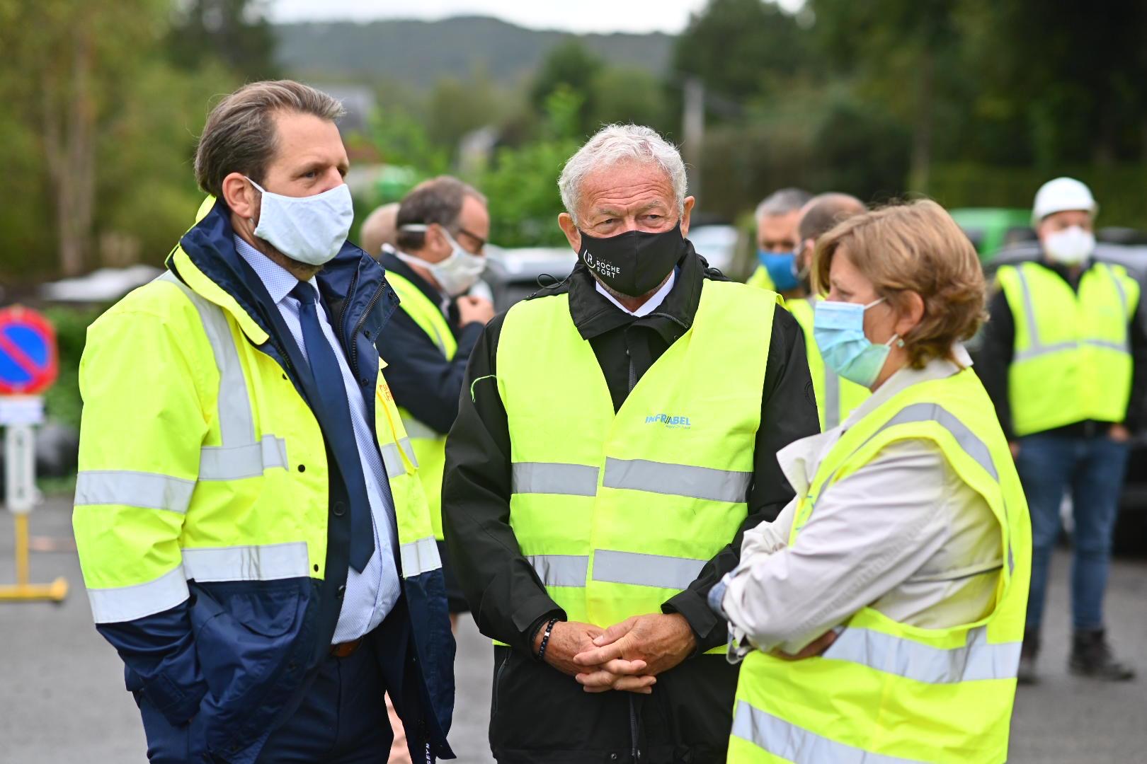 Benoît Gilson, François Bellot, Sophie Dutordoir.