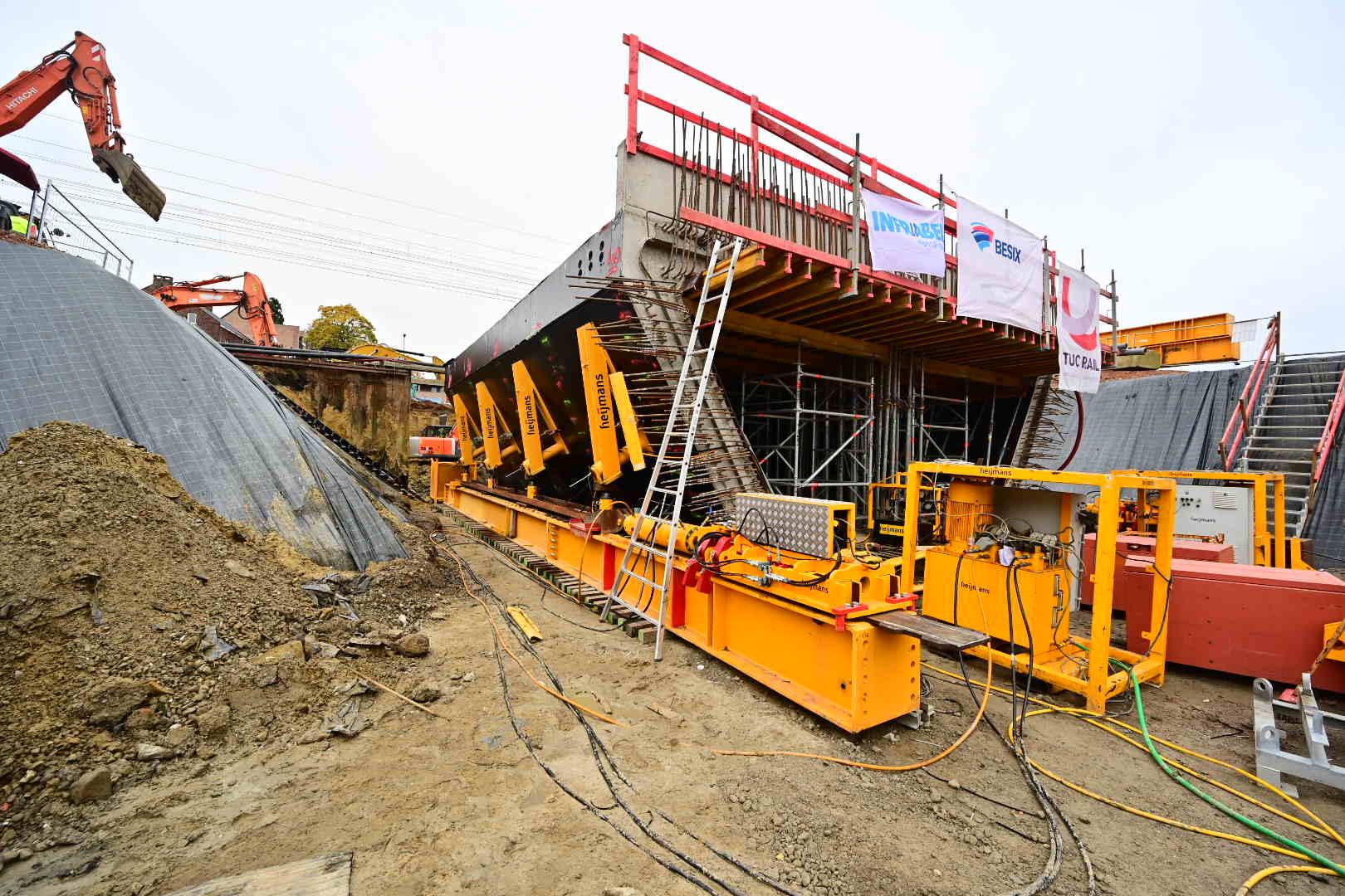 Grote infrastructuurwerken in Diepenbeek.