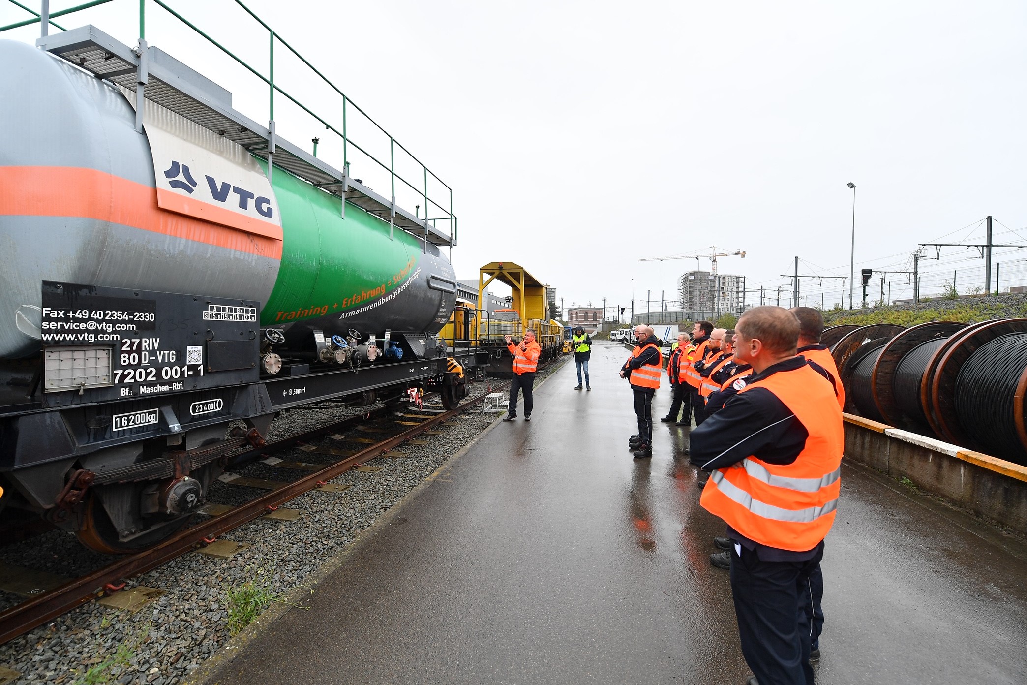 Formation pour les pompiers : « travailler en sécurité dans l’environnement ferroviaire » Formation pour les pompiers : « travailler en sécurité dans l’environnement ferroviaire ».