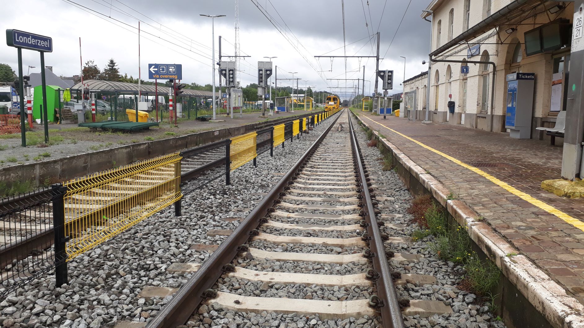 Les clôtures à Londerzeel.