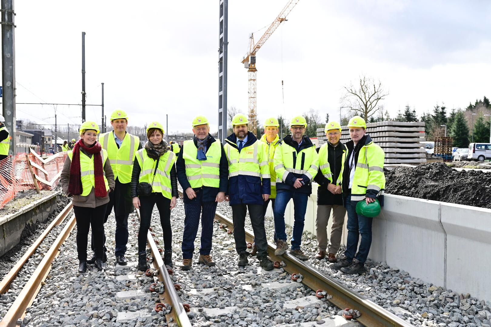 Avec François Bellot à Ciney.