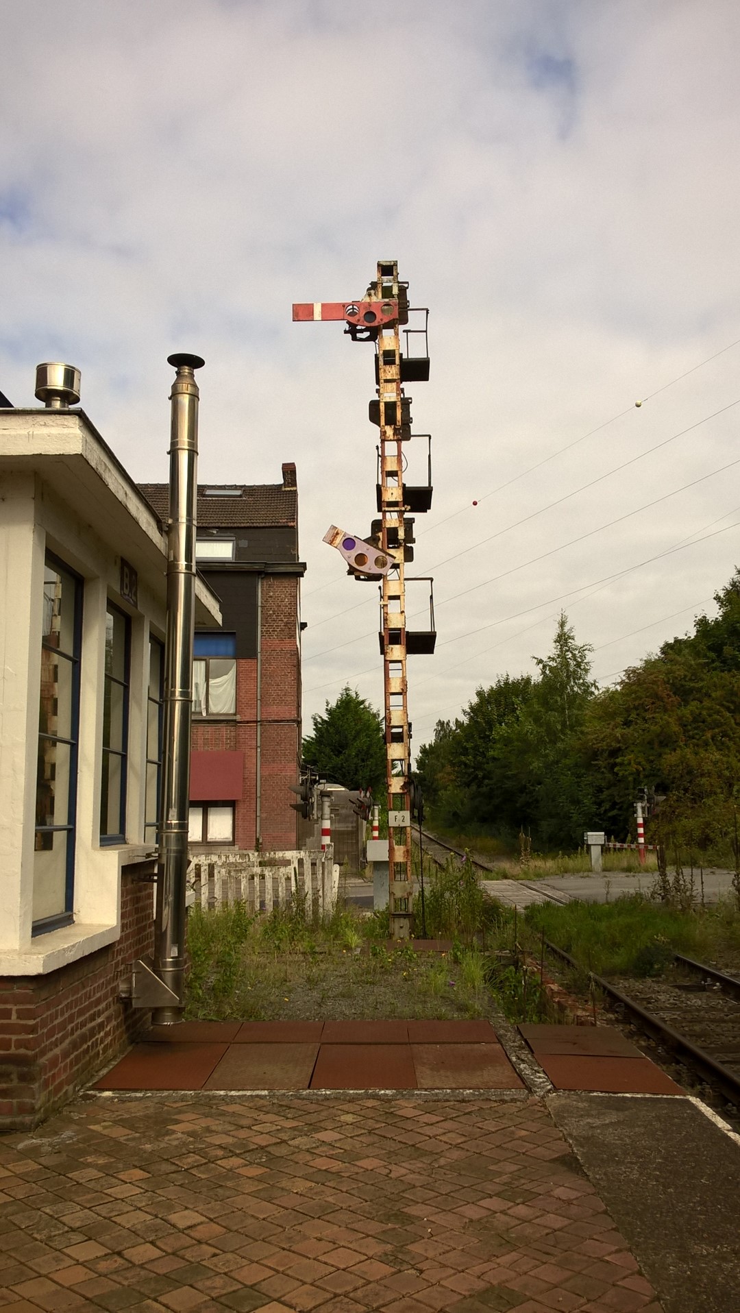 Laatste mechanische seinen.