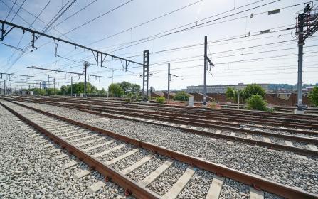 Spoorinfrastructuur.