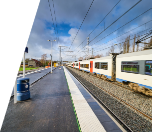 Derde en vierde spoor.