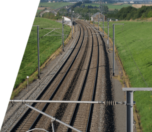 Hogesnelheidslijnen.