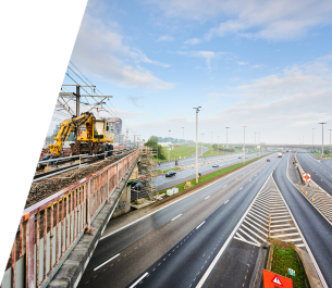 Travaux pont ferroviaire Zaventem.