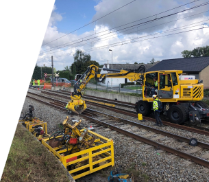Travaux L34 Hasselt-Tongeren.