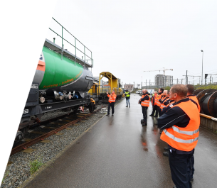 Formation pour les pompiers : « travailler en sécurité dans l’environnement ferroviaire ».