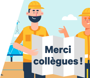 Merci collègues !