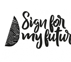 Sign for my future.