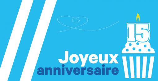 Joyeux anniversaire.