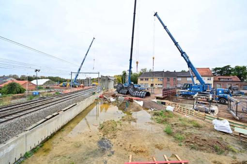 Grote infrastructuurwerken in Diepenbeek.