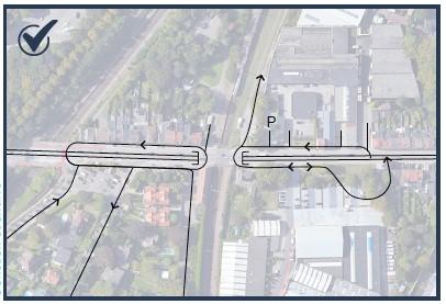 Concept auto- en vrachtverkeer.