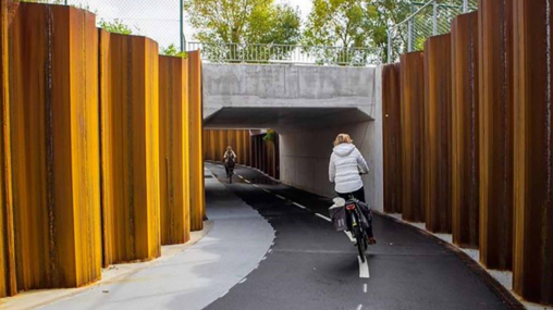 Fietstunnel Geel.