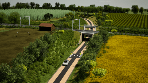 visualisatie onderdoorgang 1.