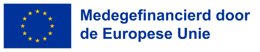 Logo medegefinancierd door de Europese Unie.