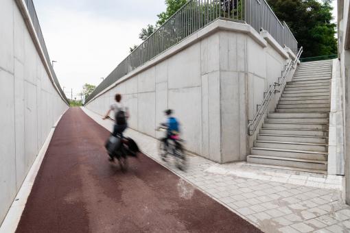 Voorbeeldfoto fietstunnel 2.