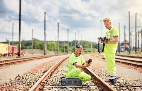 collega spoorwerkers.