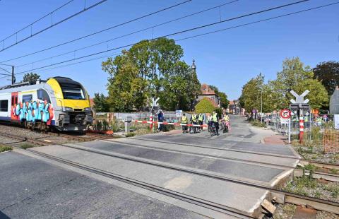 Dubbel zoveel sporen tussen Gent en Brugge.