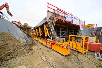 Grote infrastructuurwerken in Diepenbeek.