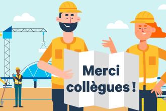 Merci collègues !
