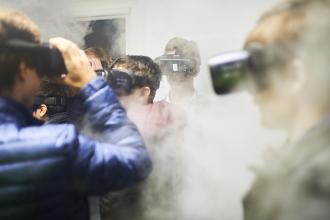 La réalité virtuelle de The Floor.